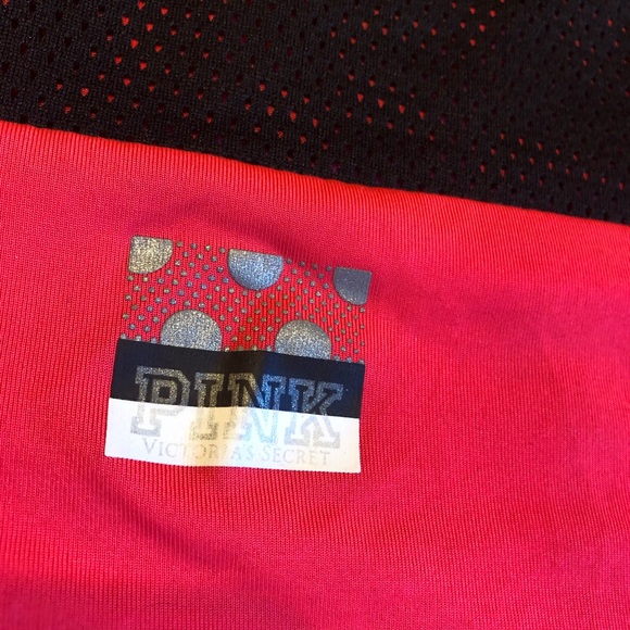 Pink VS Tank Top, “You had me at pizza” Size Small - Picture 5 of 7